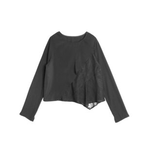 Patchwork Ruffle Top - 26SDT050A