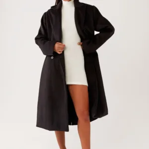 Gianni Double-Breasted Jacket - Black