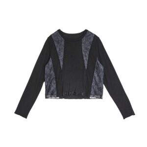 Patchwork Baby Lock lace Top - 25WDT271A