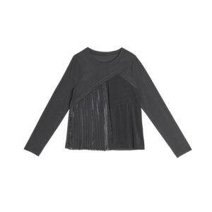 Patchwork Pleated Top - 25WDT260A