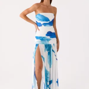 Laidee Maxi Dress - Azure