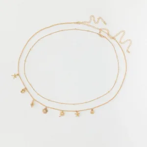 Ciao Charm Belly Chain – Gold