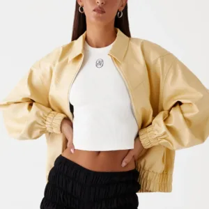 Holland bomber jacket - yellow