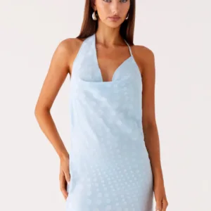 About Today Mini Dress - Blue