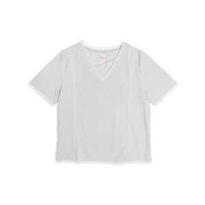 Piping details V neck top - 25WRT227C