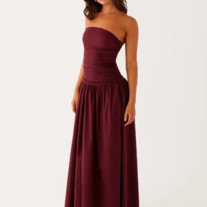 Carmel Maxi Dress - Mulberry