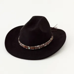 Lone Star Cowboy Hat - Black.