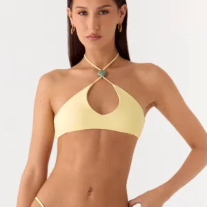 Rani Bikini Top - Yellow