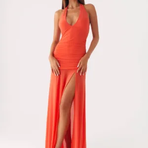 Island Muse Dress - Coral