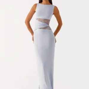 Karma Maxi Dress - Blue