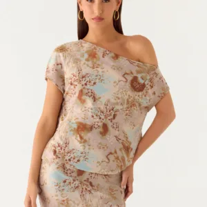 Mini Dress "Movie" - "Desert Blur"