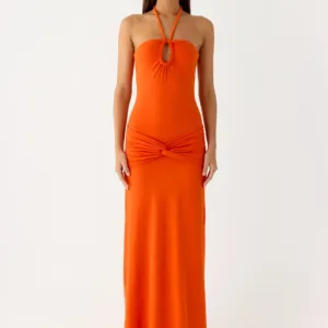 Sacred Maxi Dress - Orange