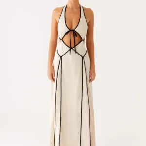 Sonnet Maxi Dress - Oatmeal