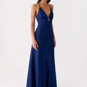 Sundowner Maxi Dress - Navy