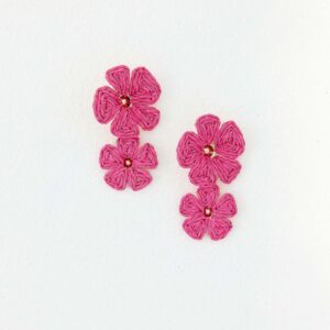 Marina Mode earrings - pink