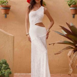 More than Maybe Maxi Dress - White