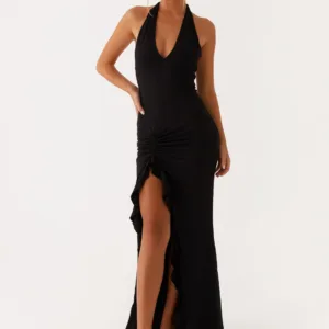 Charmed By You Maxi Dress - Black