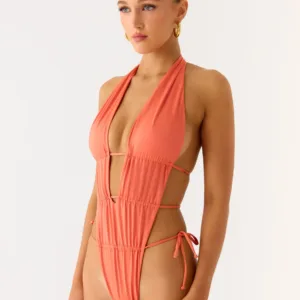 Dandara Cutout Swimsuit - Orange