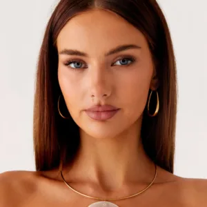 Necklace "From Dusk Till Dawn" - gold