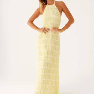 Aullie Maxi Dress - Yellow