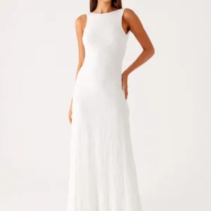 Embrace The Sun Maxi Dress - White
