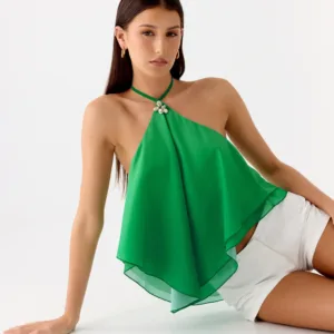 Twin Flame Upper - Green Gradient