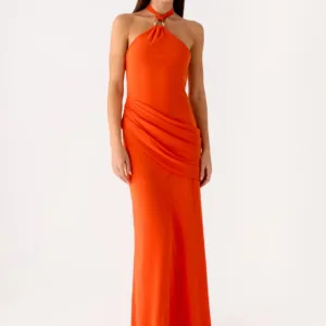 Henrietta Maxi Dress - Orange
