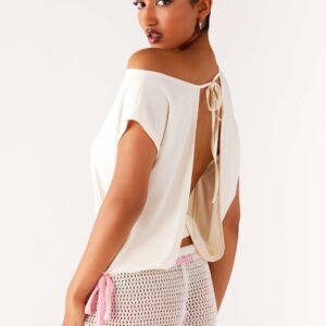 Raeni Off-Shoulder Top - Ivory