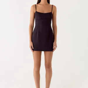 Clementine Mini Dress - Black