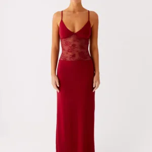 Envy Maxi Dress - Burgundy