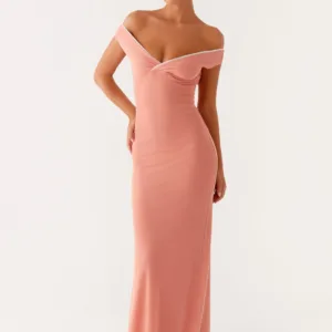 Katiya Maxi Dress - Peach