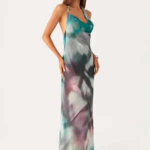 Lost At Sea - Sea Splash Long Dress