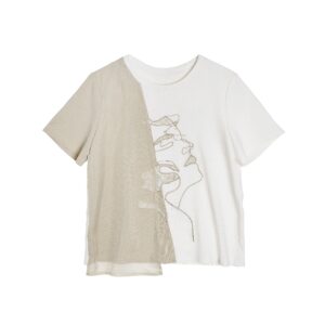 Patchwork Embroidery Layered Top - 26SDT067U
